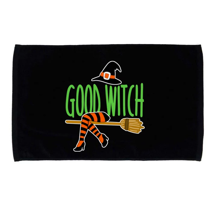 Good Witch Funny Halloween Microfiber Hand Towel