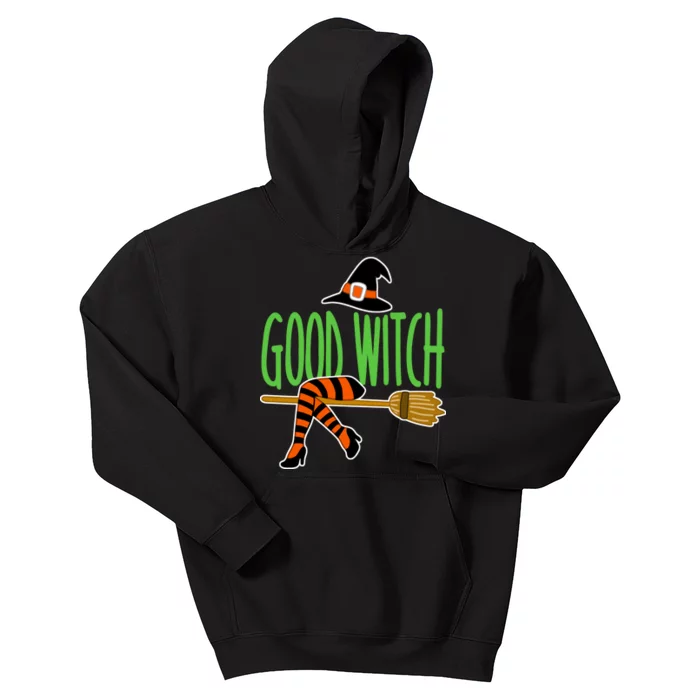 Good Witch Funny Halloween Kids Hoodie