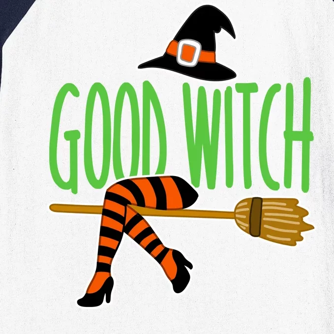 Good Witch Funny Halloween Baseball Sleeve Shirt