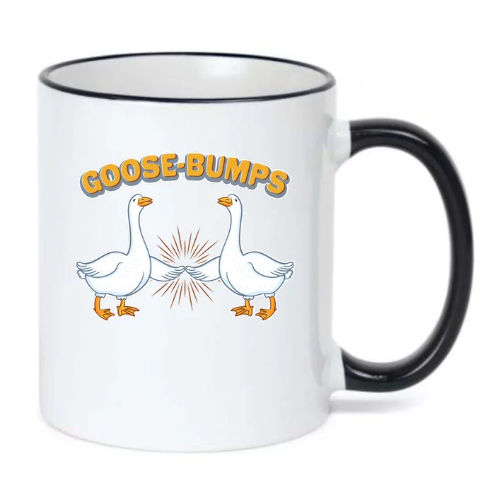 Goose Bumps Black Color Changing Mug