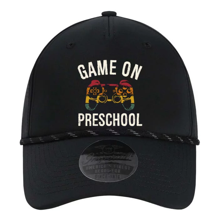 Game On Preschool Funny Back To School First Day Of Sc Gift Performance The Dyno Cap