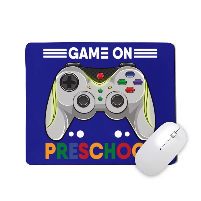 Game On Preschool Gamer First Day Back To School Teacher Gift Mousepad