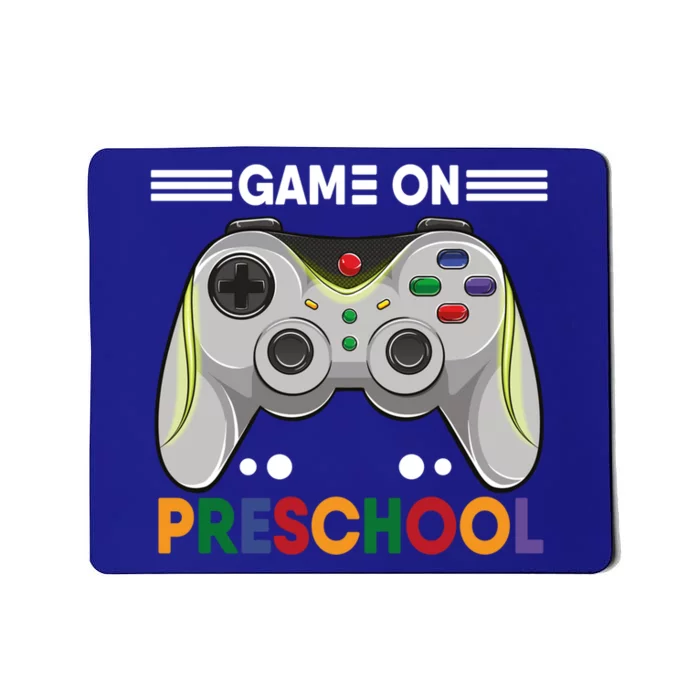 Game On Preschool Gamer First Day Back To School Teacher Gift Mousepad