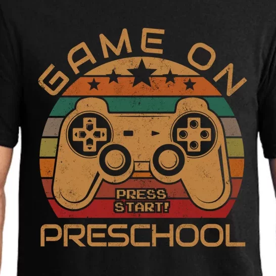 Game On Preschool Video Gamer Gift First Day Of PreK Gift Pajama Set