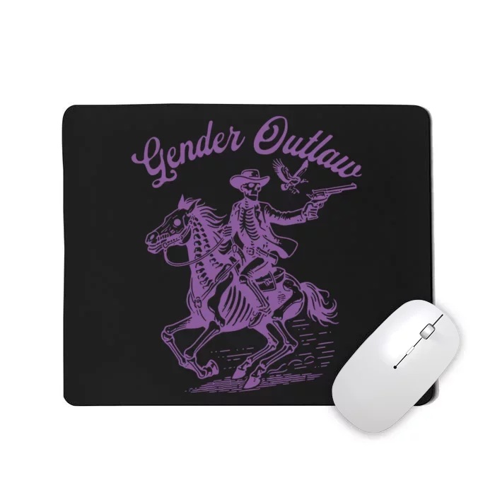 Gender Outlaw Pride Mousepad