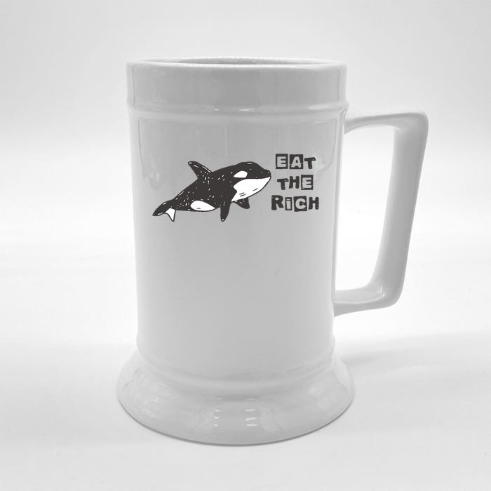 Gladys Orca Revolutionary Front & Back Beer Stein