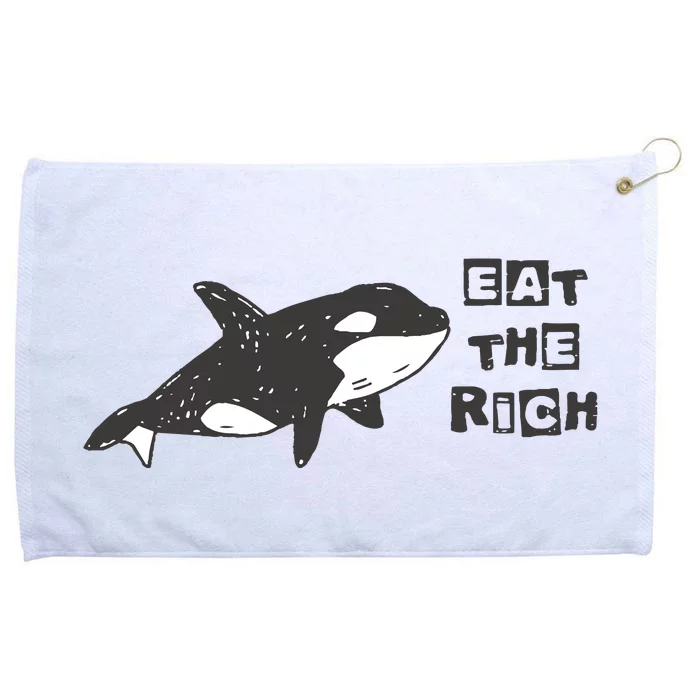 Gladys Orca Revolutionary Grommeted Golf Towel