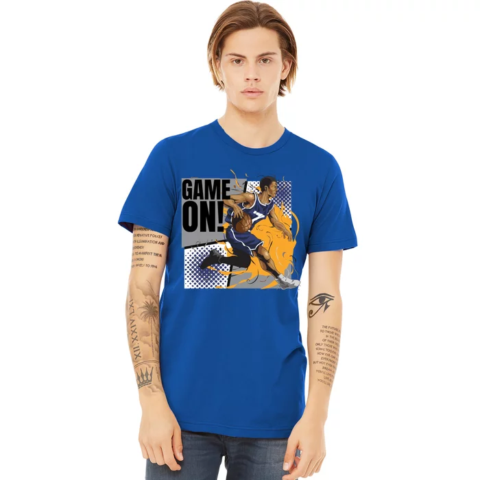 Game On Rocking Streetwear Graphic Print Hip Hop Designs Gift Premium T-Shirt