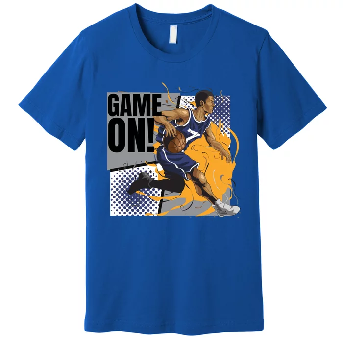 Game On Rocking Streetwear Graphic Print Hip Hop Designs Gift Premium T-Shirt