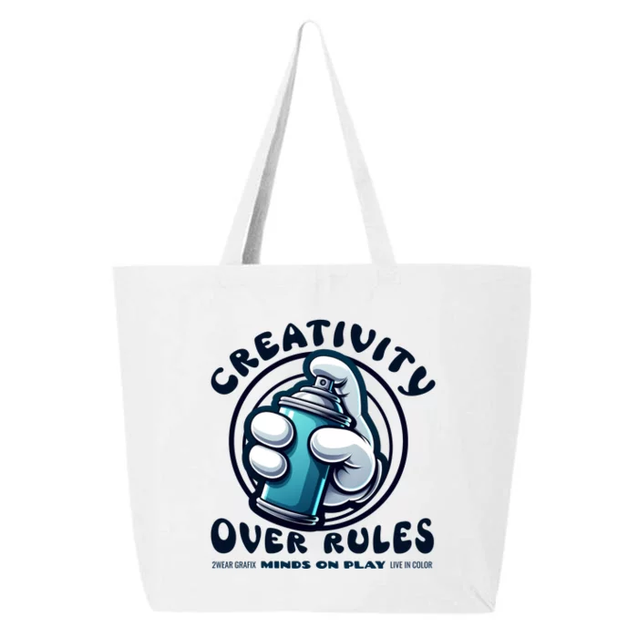 Graffiti Over Rules: Break All Boundaries 25L Jumbo Tote