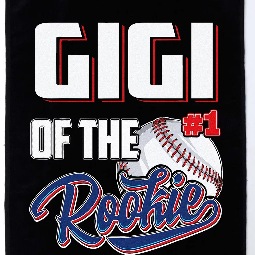 Gigi Of Rookie 1 Years Old Team 1st Birthday Baseball Platinum Collection Golf Towel