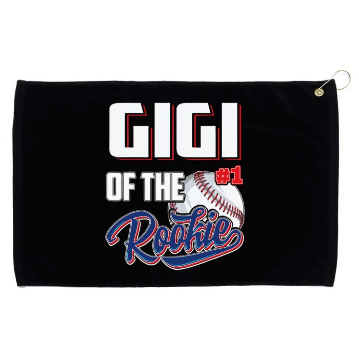 Gigi Of Rookie 1 Years Old Team 1st Birthday Baseball Grommeted Golf Towel