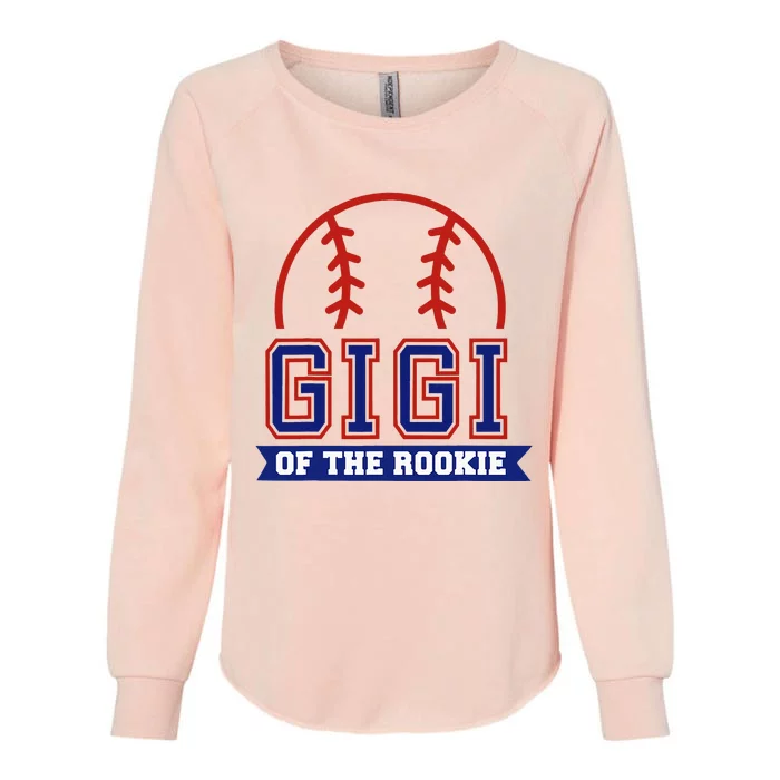 Gigi Of Rookie 1st Birthday Baseball Theme Matching Party Womens California Wash Sweatshirt