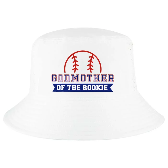 Godmother Of Rookie 1st Birthday Baseball Theme Matching Cool Comfort Performance Bucket Hat