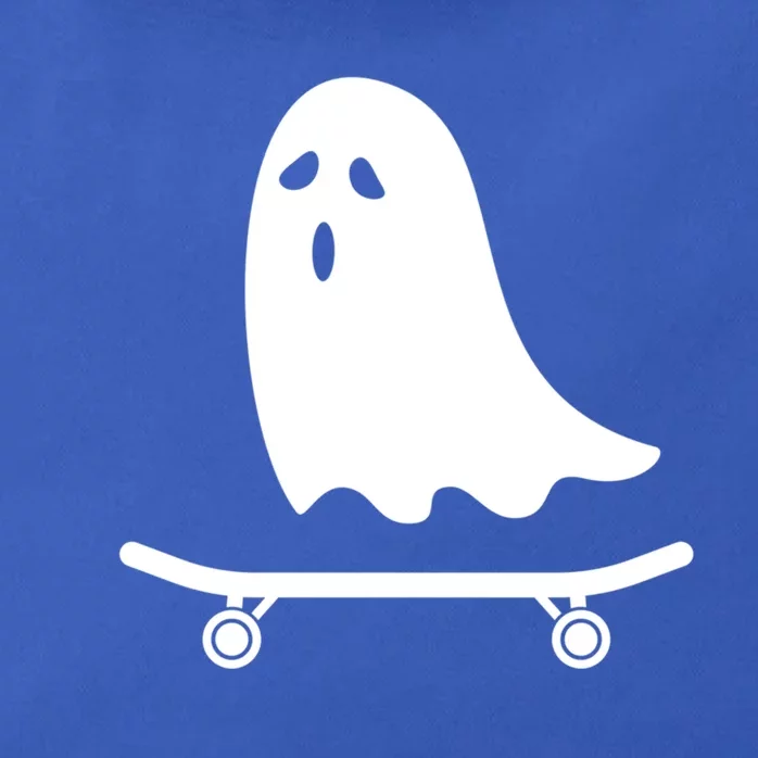 Ghost On Skateboard Halloween Great Gift Zip Tote Bag