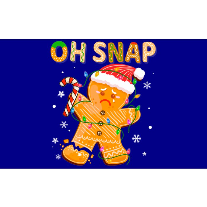 Gingerbread Oh Snap Christmas Cookie Costume Baking Team Funny Gift Bumper Sticker