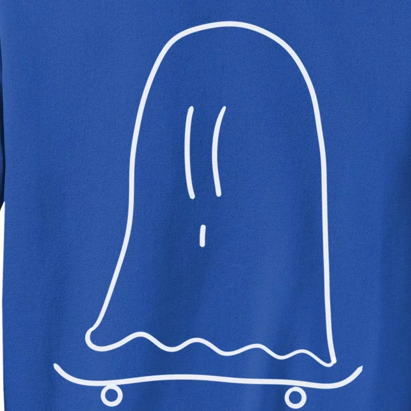 Ghost On Skateboard: Hauntingly Rad Adventures Funny Gift Tall Sweatshirt