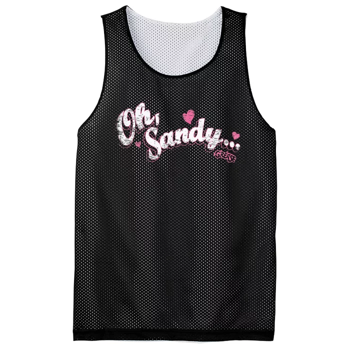 Grease Oh Sandy Mesh Reversible Basketball Jersey Tank