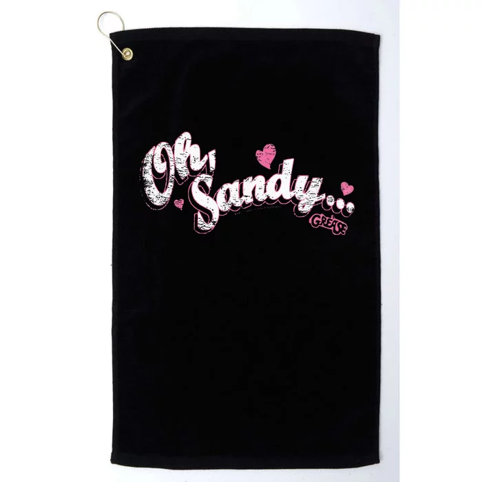 Grease Oh Sandy Platinum Collection Golf Towel