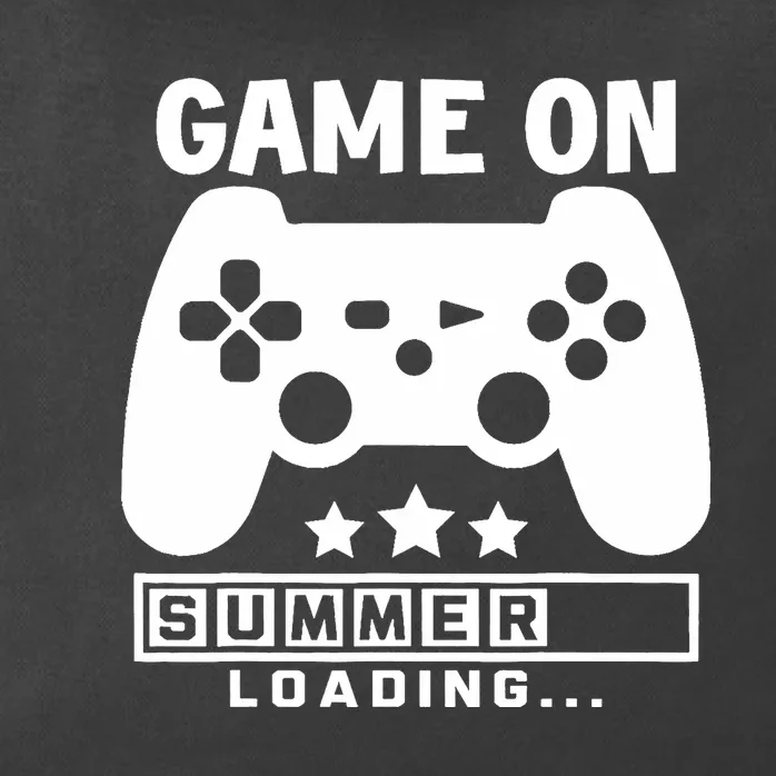 Game On Summer Loading Last Day Of School, Hello Summer Zip Tote Bag