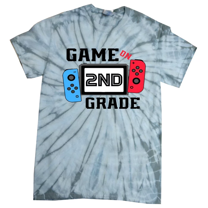 Game On Second Grade Back To School Tie-Dye T-Shirt