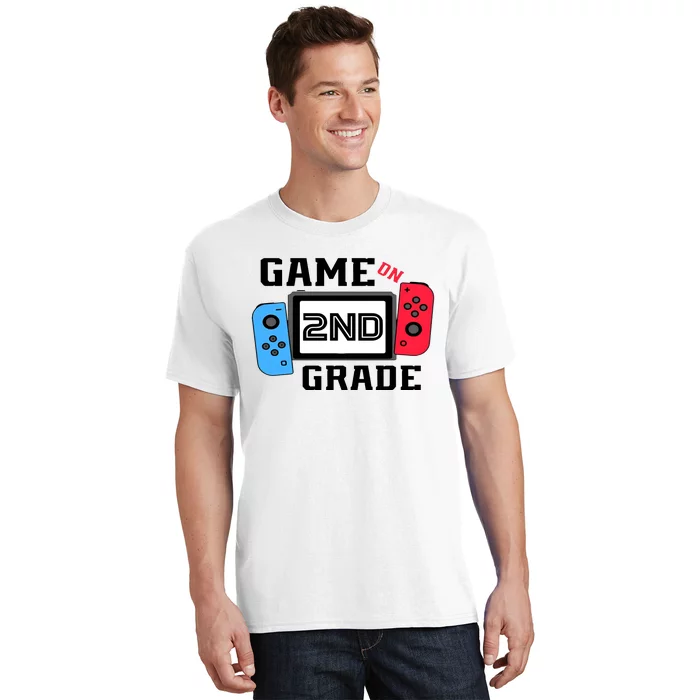 Game On Second Grade Back To School T-Shirt