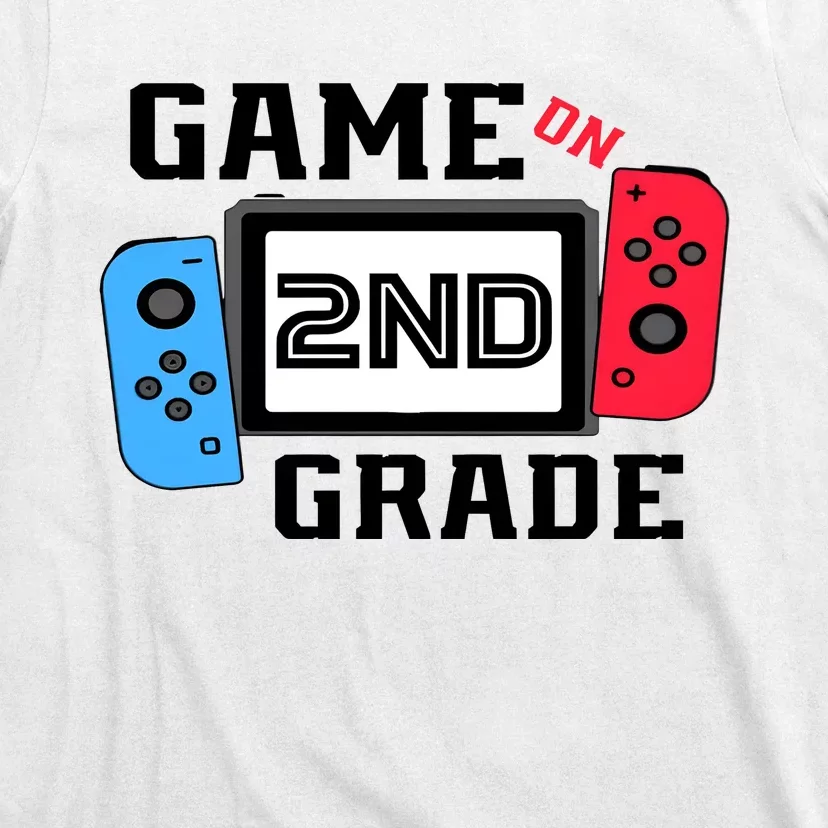 Game On Second Grade Back To School T-Shirt