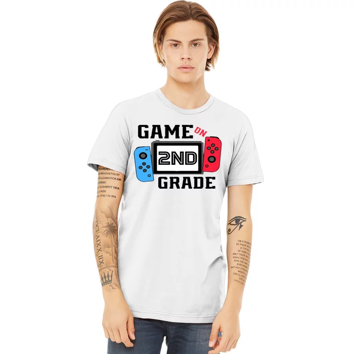 Game On Second Grade Back To School Premium T-Shirt