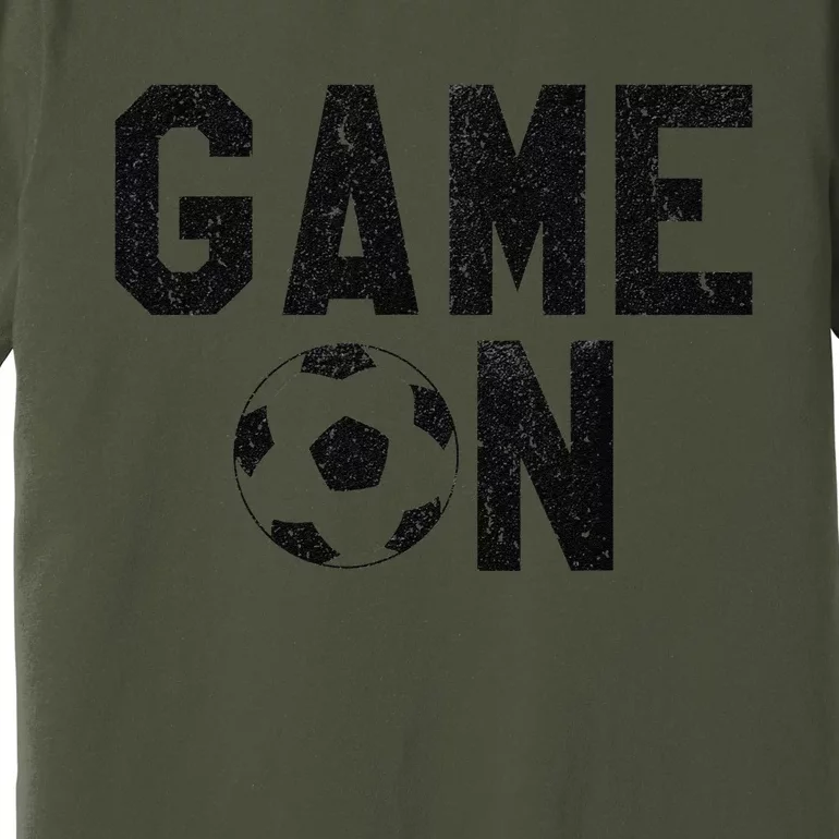 Game On Soccer Soccer Apparel Premium T-Shirt