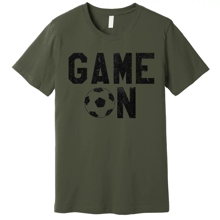 Game On Soccer Soccer Apparel Premium T-Shirt