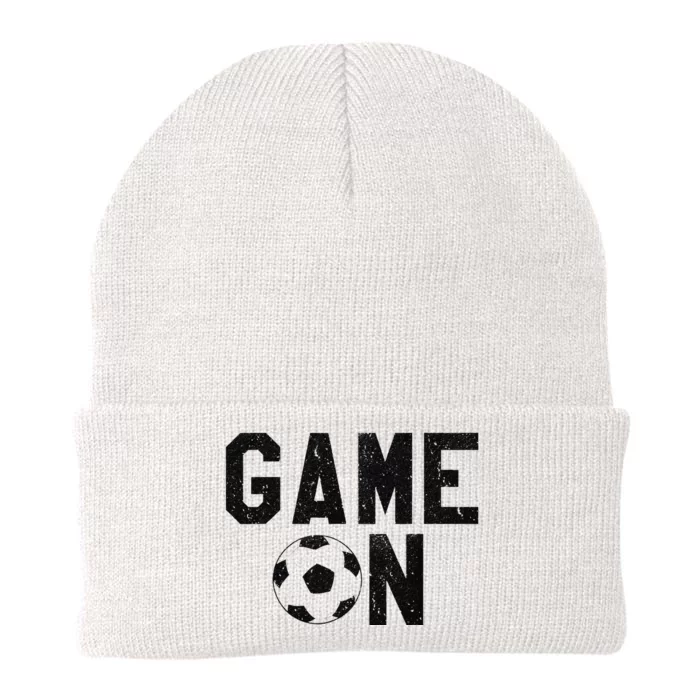 Game On Soccer Soccer Apparel Knit Cap Winter Beanie