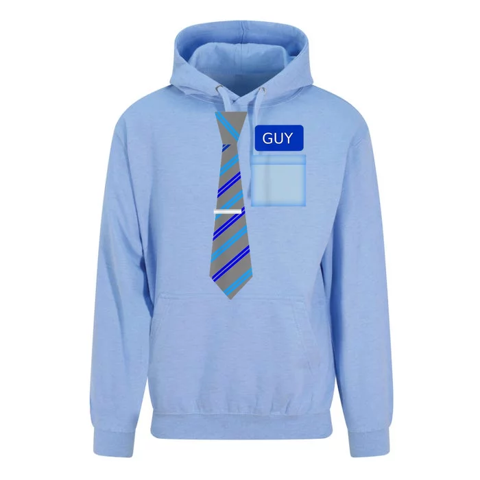 Guy Office Suit And Tie Costume Unisex Surf Hoodie