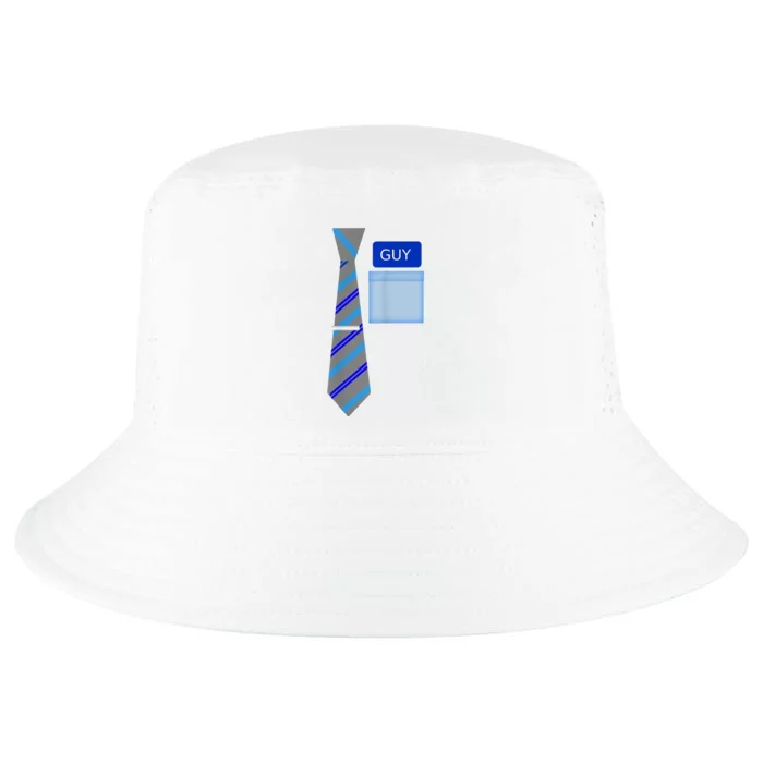 Guy Office Suit And Tie Costume Cool Comfort Performance Bucket Hat