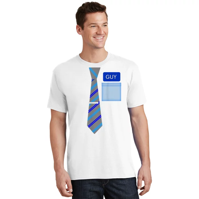 Guy Office Suit And Tie Costume T-Shirt