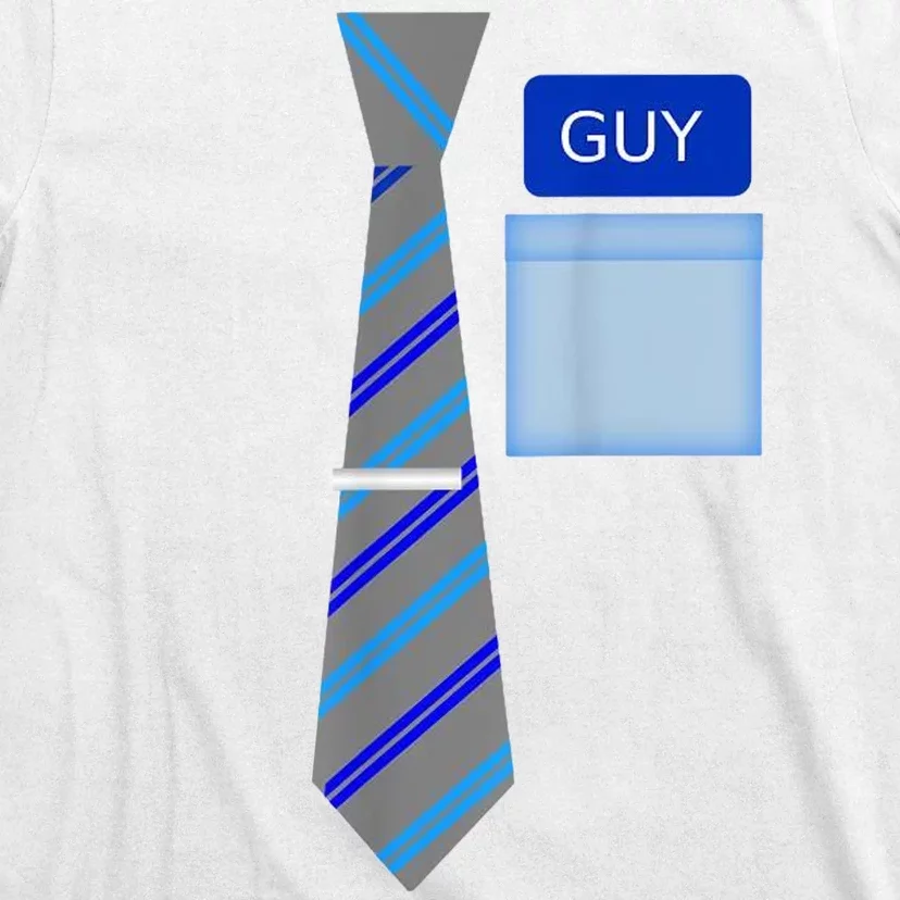 Guy Office Suit And Tie Costume T-Shirt