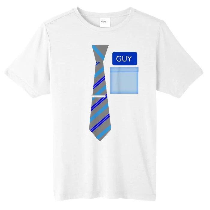 Guy Office Suit And Tie Costume ChromaSoft Performance T-Shirt