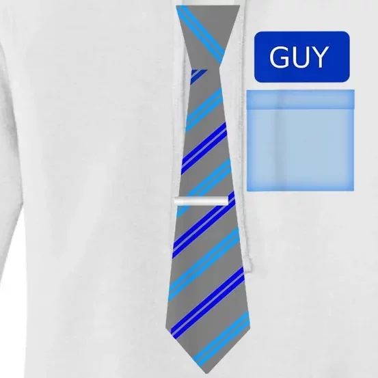 Guy Office Suit And Tie Costume Women's Pullover Hoodie