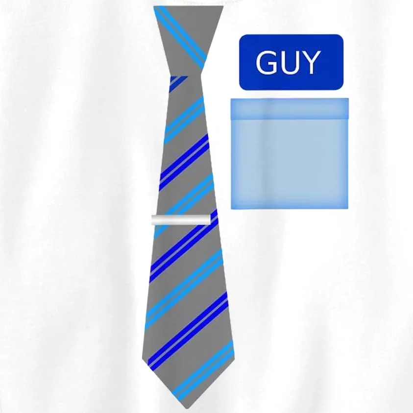 Guy Office Suit And Tie Costume Kids Sweatshirt