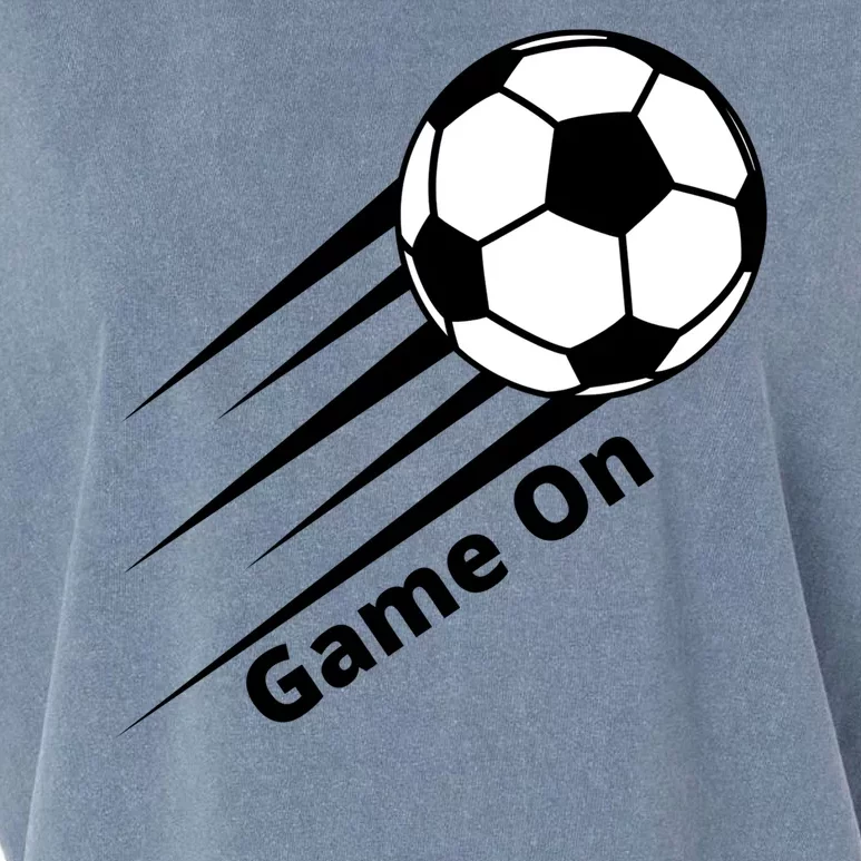 Game On Soccer Garment-Dyed Women's Muscle Tee