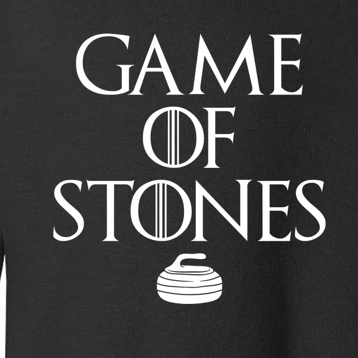 Game Of Stones Curler Parody Toddler Sweatshirt