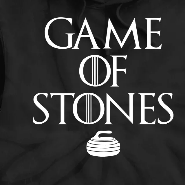 Game Of Stones Curler Parody Tie Dye Hoodie