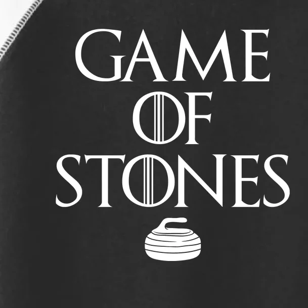 Game Of Stones Curler Parody Toddler Fine Jersey T-Shirt