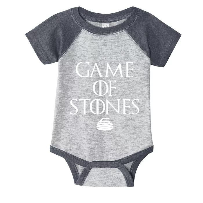 Game Of Stones Curler Parody Infant Baby Jersey Bodysuit