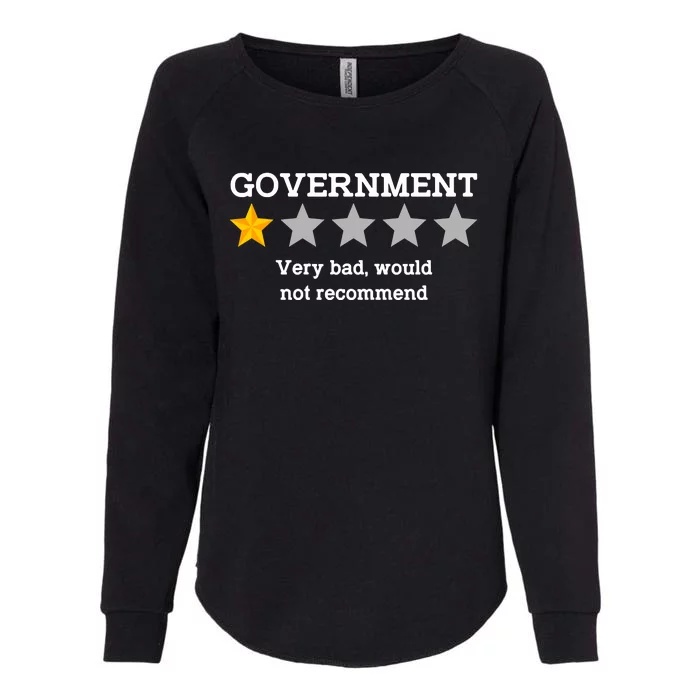 Government One Star Very Bad Would Not Recommend Womens California Wash Sweatshirt