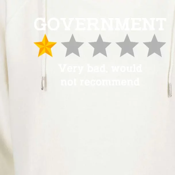 Government One Star Very Bad Would Not Recommend Womens Funnel Neck Pullover Hood