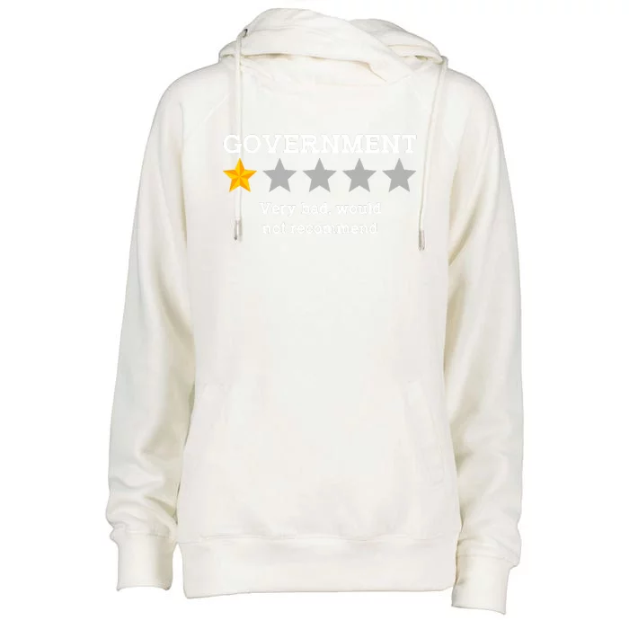 Government One Star Very Bad Would Not Recommend Womens Funnel Neck Pullover Hood