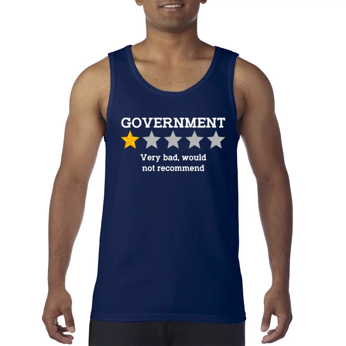 Government One Star Very Bad Would Not Recommend Tank Top