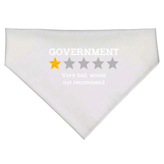 Government One Star Very Bad Would Not Recommend USA-Made Doggie Bandana