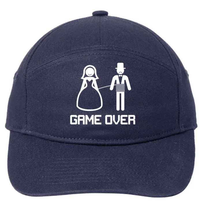 Game Over Stag Party Cult 7-Panel Snapback Hat