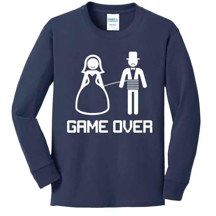 Game Over Stag Party Cult Kids Long Sleeve Shirt